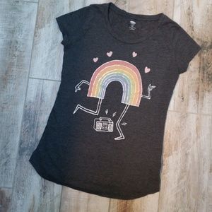 Dancing rainbow tshirt